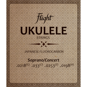 Struny na Ukulele Flight FUSSC100 Fluorocarbon Sopráno/Koncert